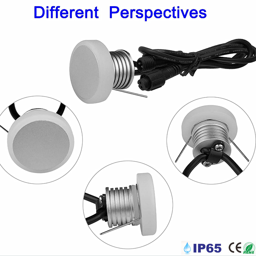 1W LED Recessed Led Wall Lamp  - Outdoor Lighting On Stairs avaliação e preço