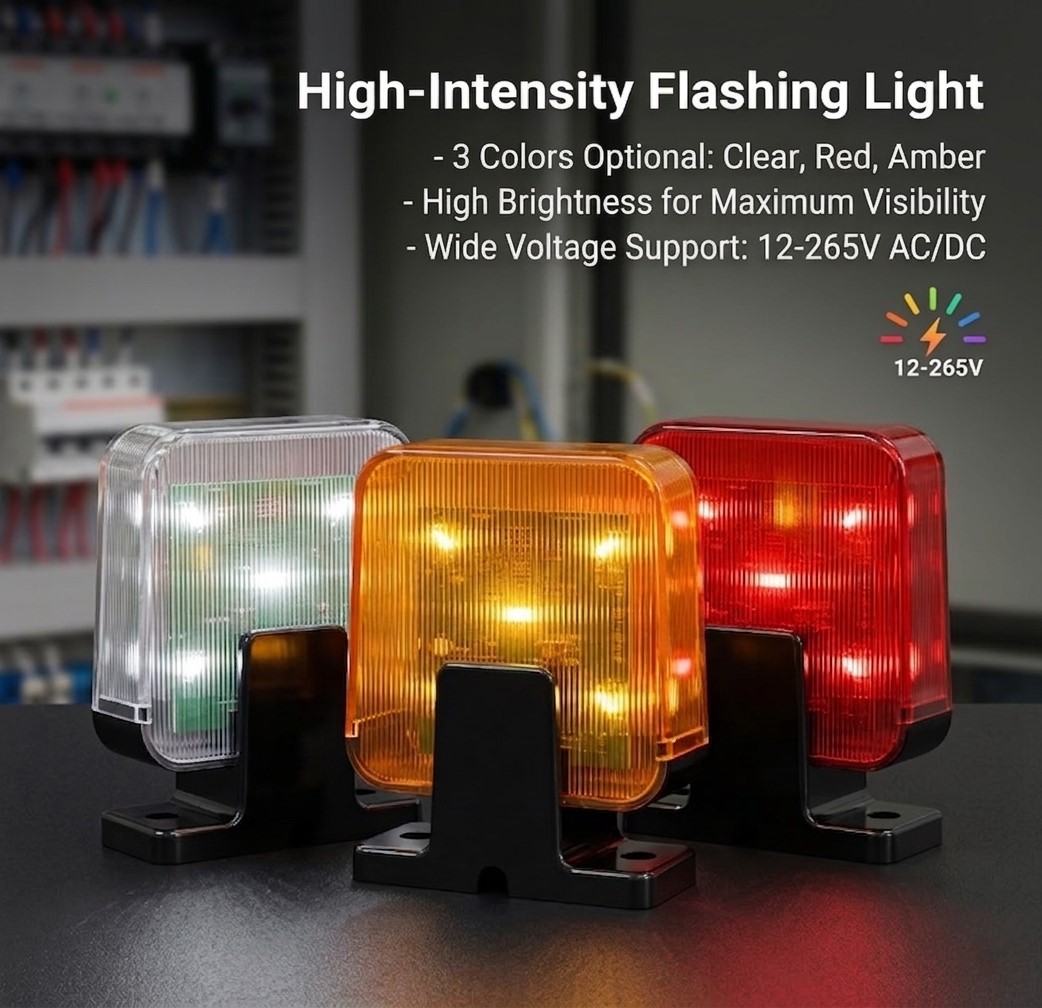 High-Power LED Strobe Beacon 1 - Outdoor Lighting Wall Mount avaliação e preço