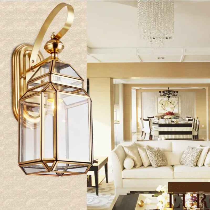Modern Bronze Wall Lamp D17cm  - Outdoor Lighting Bronze avaliação e preço