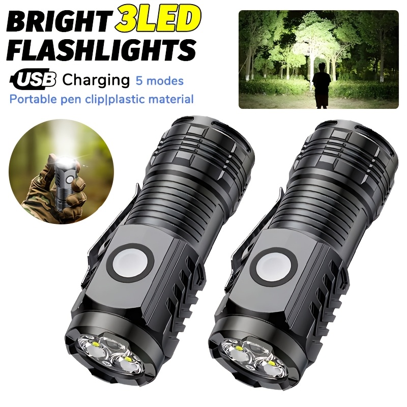Portable Mini LED Handheld Fla - Outdoor Lighting Diy avaliação e preço