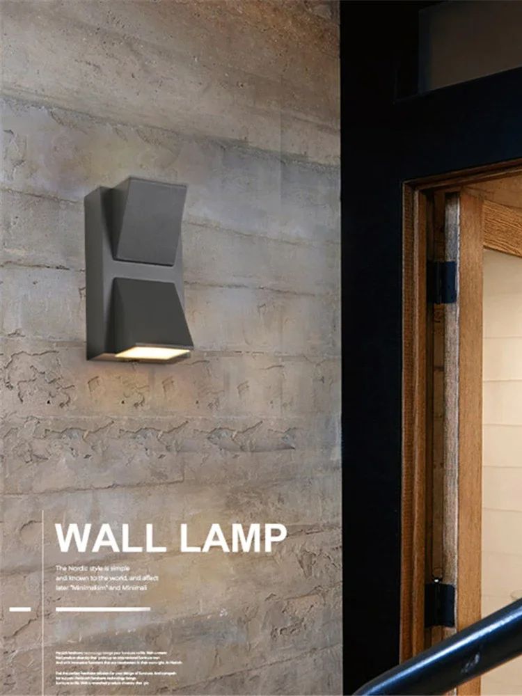 IP65 LED Wall Light Aluminum O - Outdoor Lighting On Stairs avaliação e preço