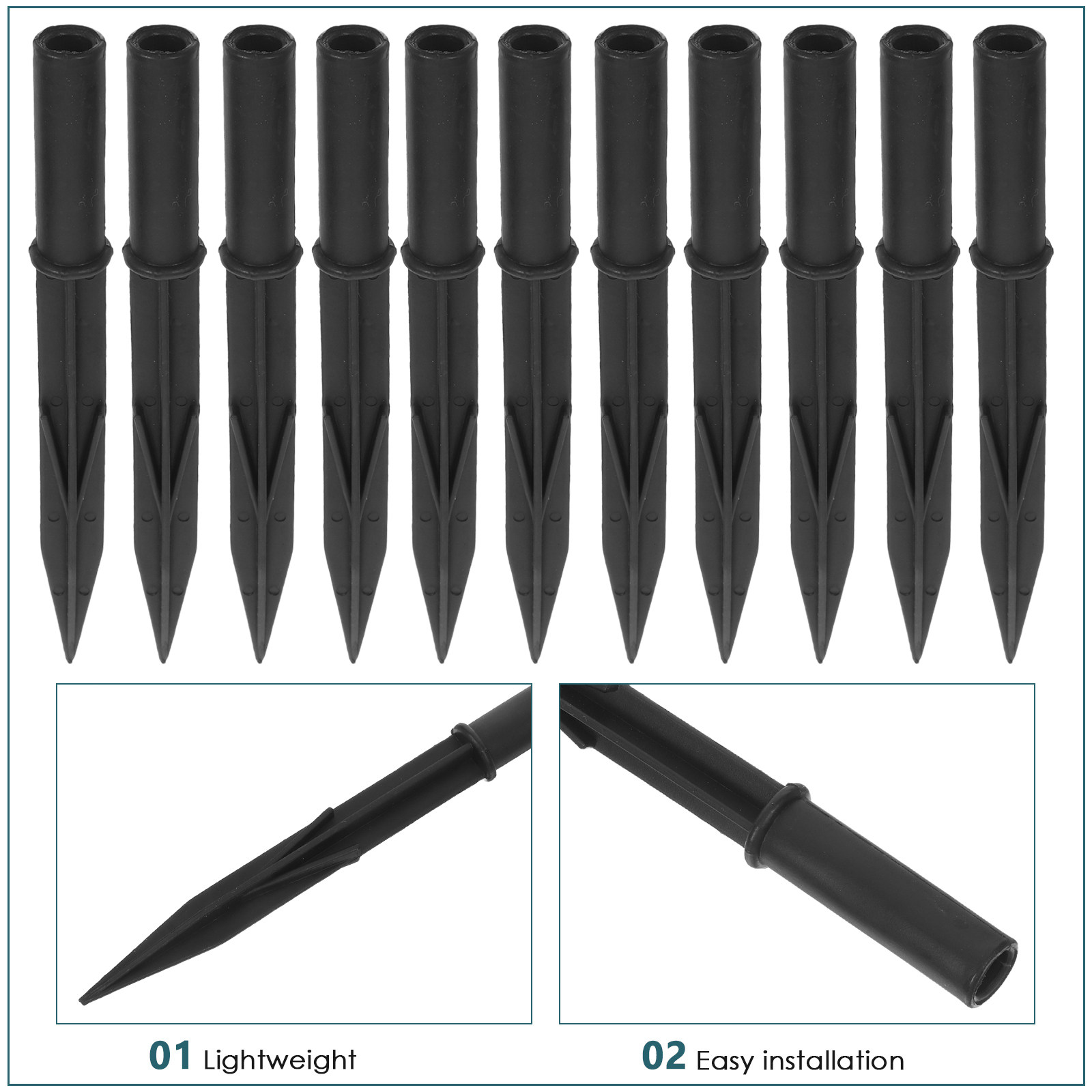 25Pcs Garden Solar Light Stake - Outdoor Lighting Yard Stakes avaliação e preço