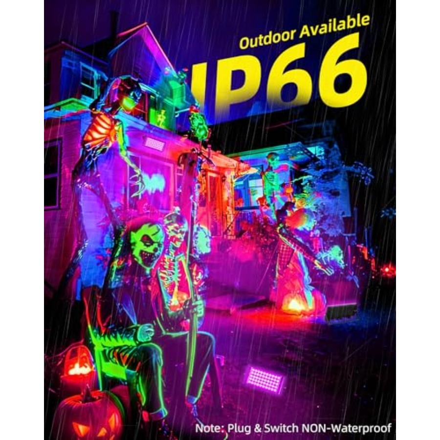 50W LED Black Light IP66 Water - Outdoor Lighting Waterproof avaliação e preço
