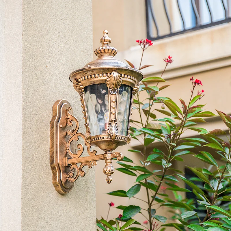Retro Outdoor Wall Lamp Europe - Outdoor Lighting Bronze avaliação e preço