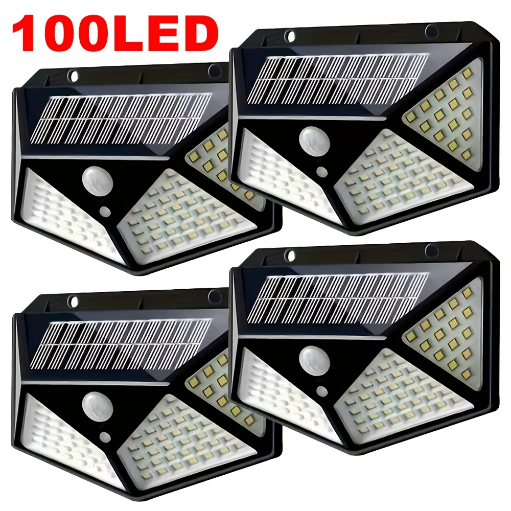 100LED Outdoor Solar Garden Li - Outdoor Lighting On Fence avaliação e preço