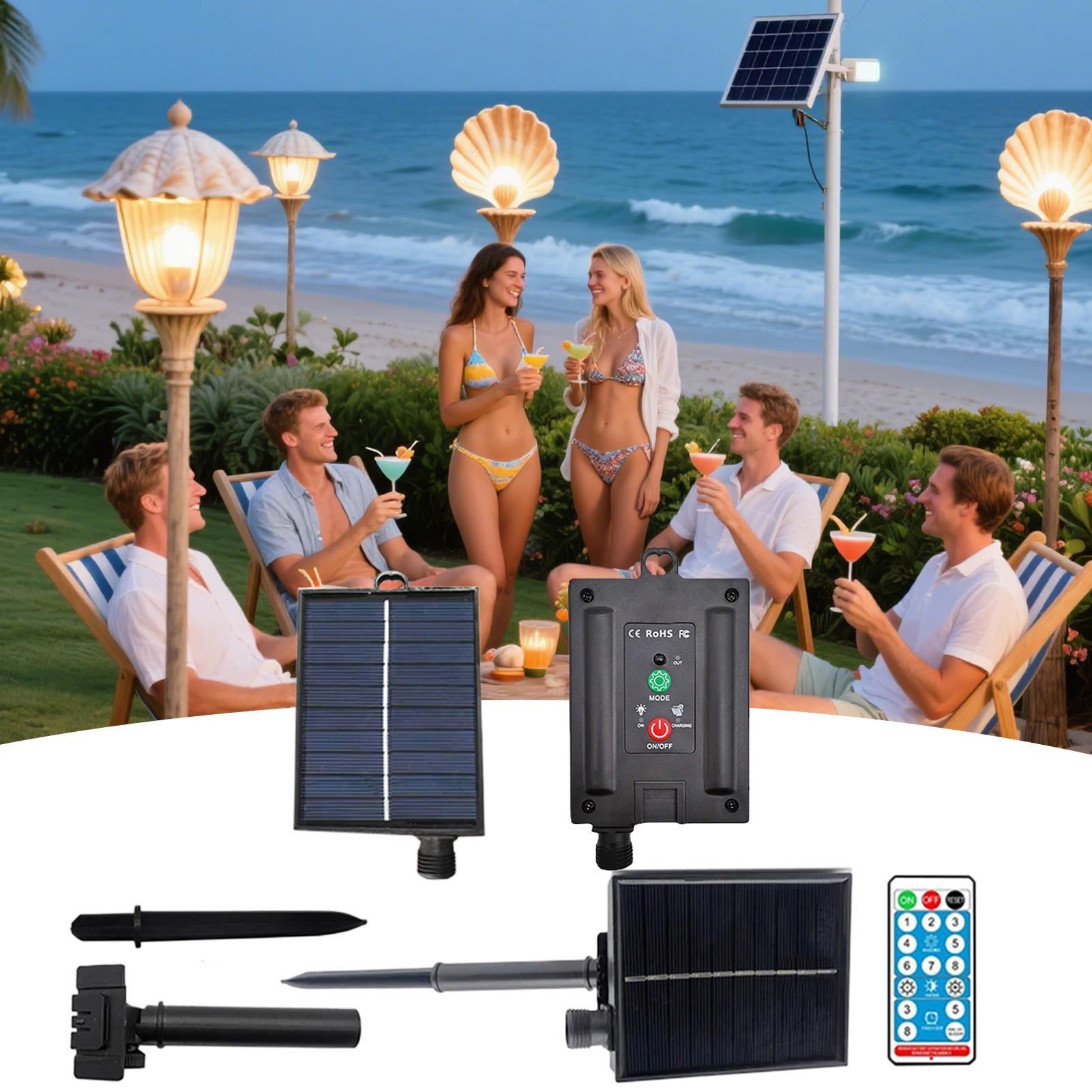 Portable Solar Panel 31V Water - Outdoor Lighting Ground avaliação e preço