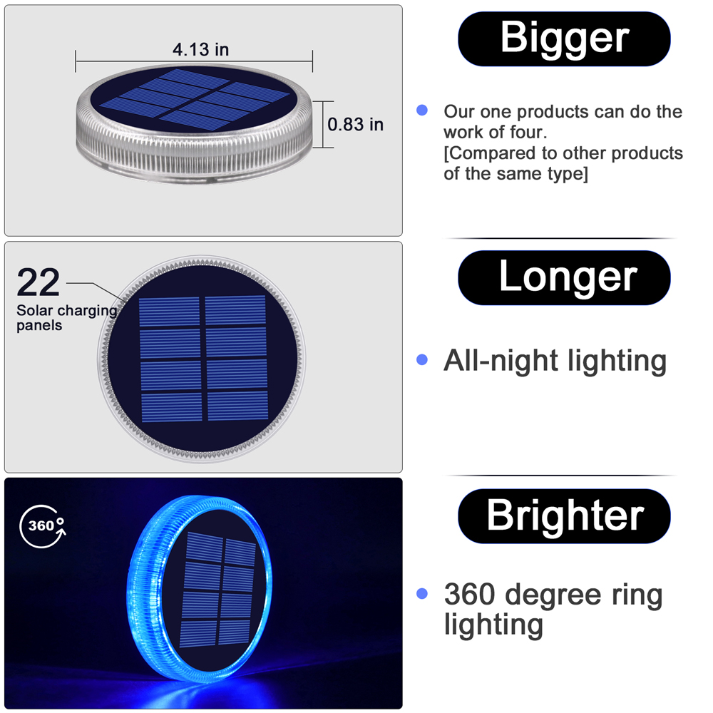 Outdoor Solar Deck Lights Wate - Outdoor Lighting On Stairs avaliação e preço