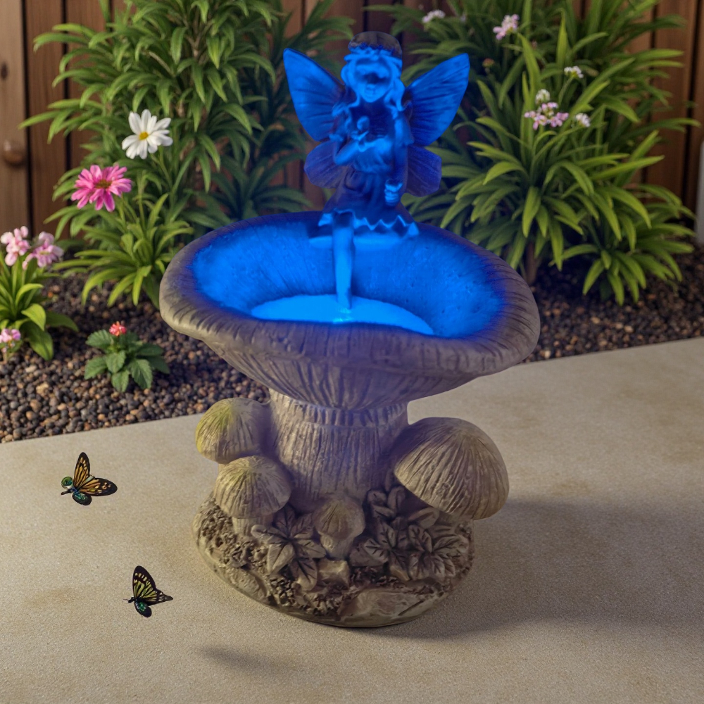 Creative Flower Fairy Solar Ni - Outdoor Lighting Ground avaliação e preço
