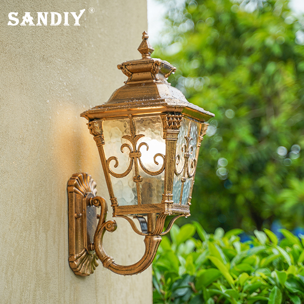 SANDIY Vintage Wall Light Outd - Outdoor Lighting Bronze avaliação e preço