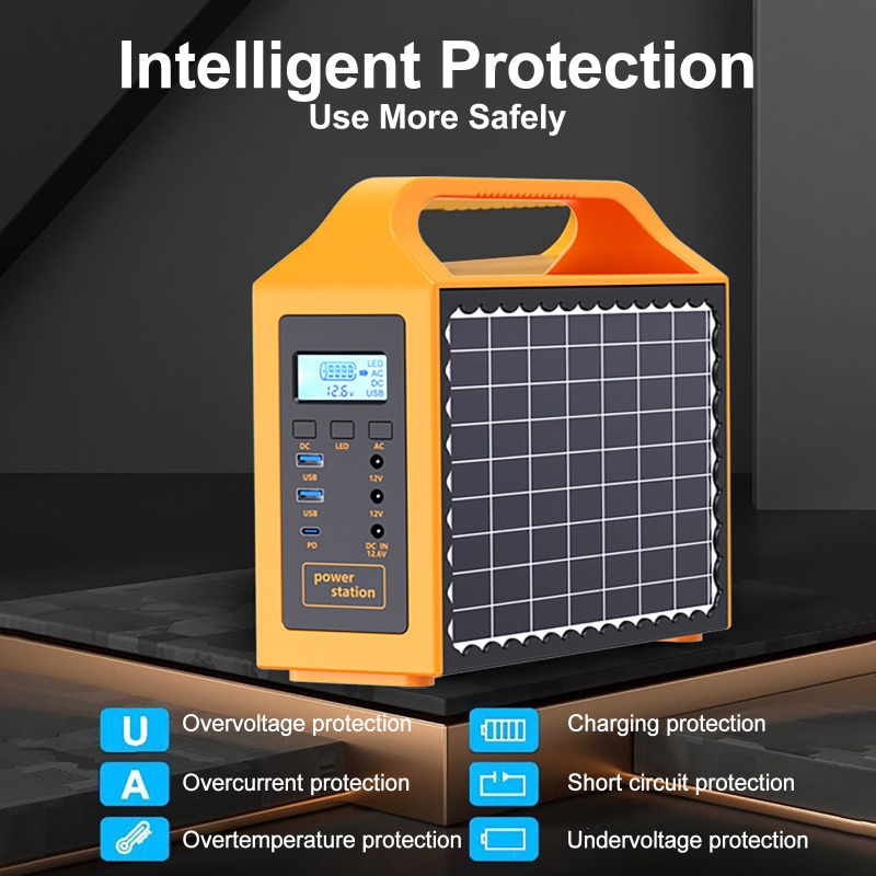 Portable Power Station 100W 15 - Outdoor Lighting Solar Panel avaliação e preço