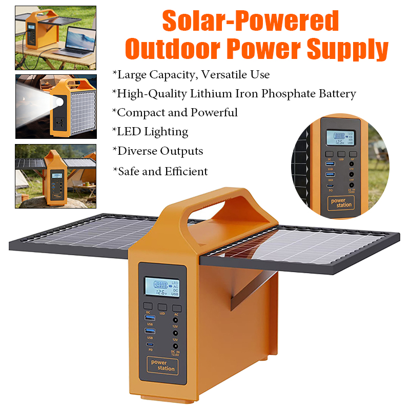 Portable Power Station 100W 15 - Outdoor Lighting Solar Panel avaliação e preço