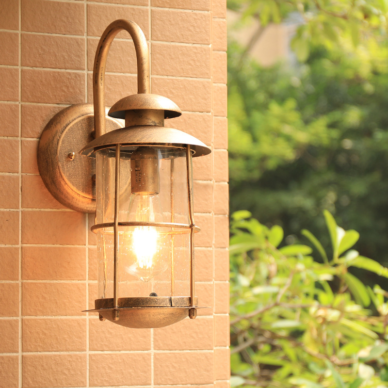 Vintage Wall Lamp E27 Bulb Sco - Outdoor Lighting Bronze avaliação e preço