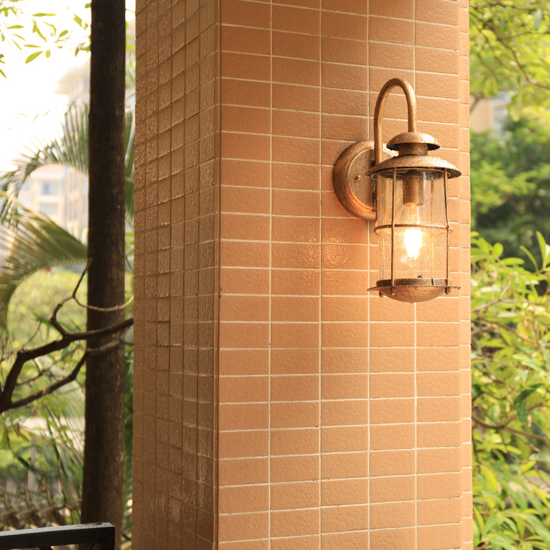 Vintage Wall Lamp E27 Bulb Sco - Outdoor Lighting Bronze avaliação e preço