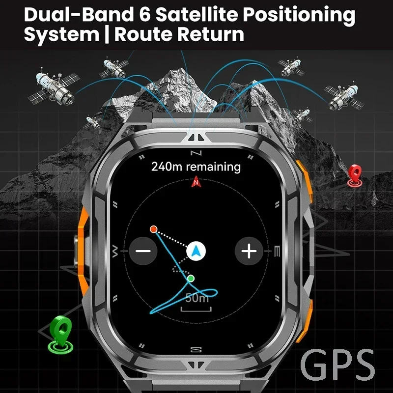 Luxury AMOLED Smartwatch Real  - Outdoor Lighting Smart Controller avaliação e preço