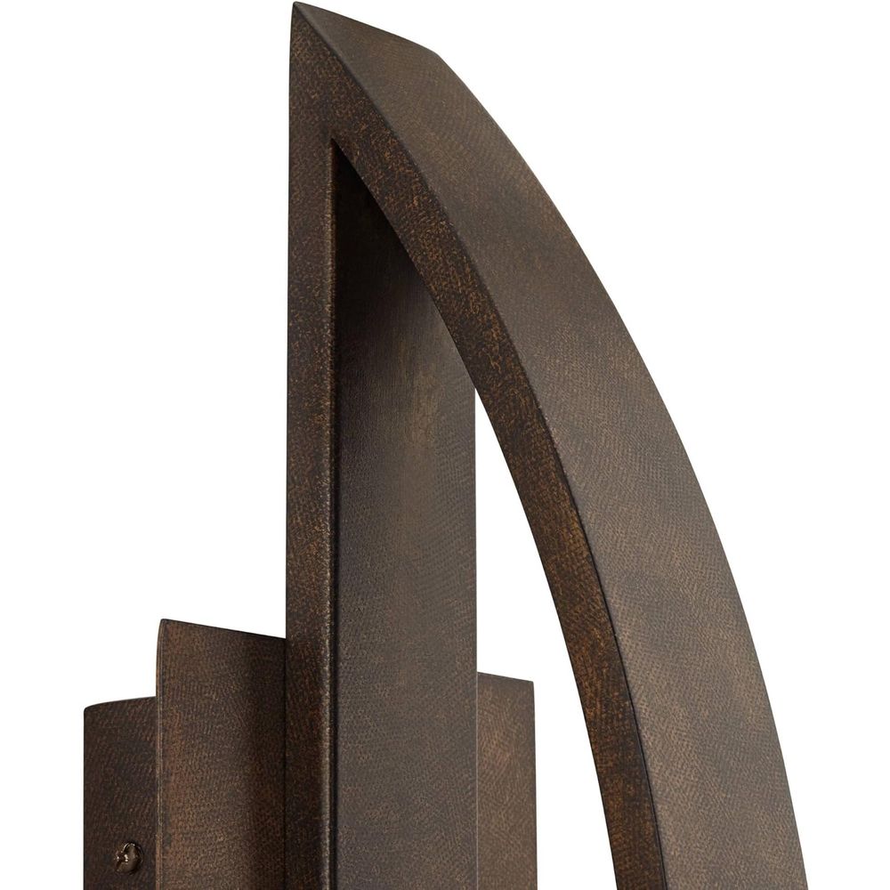 LED Outdoor Wall Light, Mottle - Outdoor Lighting Bronze avaliação e preço