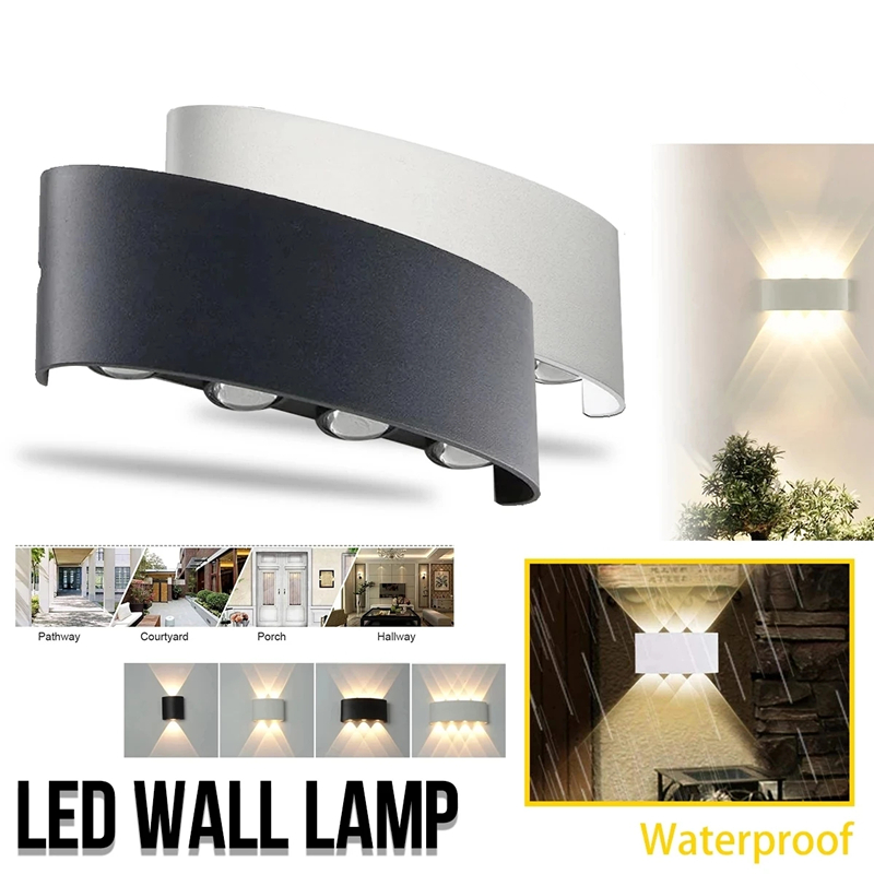 Modern Led Wall Lamp Outdoor S - Outdoor Lighting On Stairs avaliação e preço