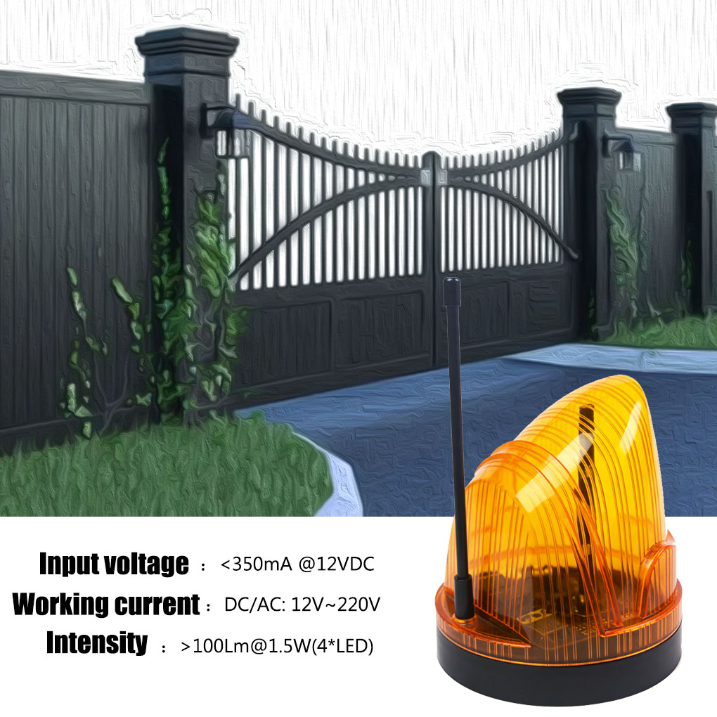 Universal 12V/220V LED Strobe  - Outdoor Lighting Wall Mount avaliação e preço
