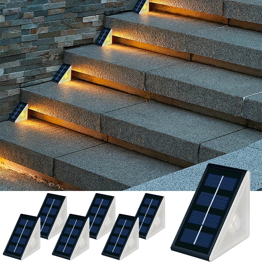 IP67 Waterproof Solar Step Lig - Outdoor Lighting On Stairs avaliação e preço
