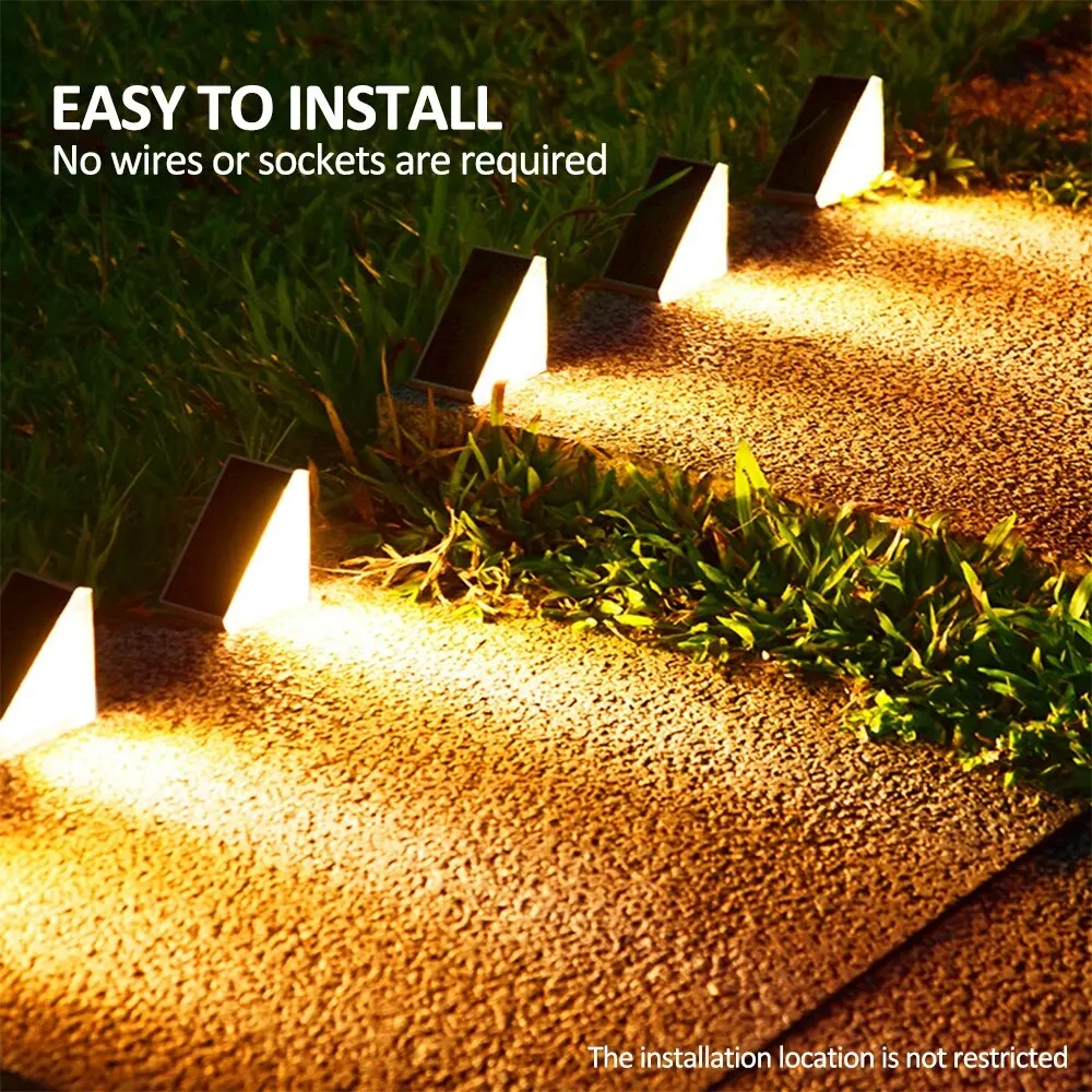 IP67 Waterproof Solar Step Lig - Outdoor Lighting On Stairs avaliação e preço