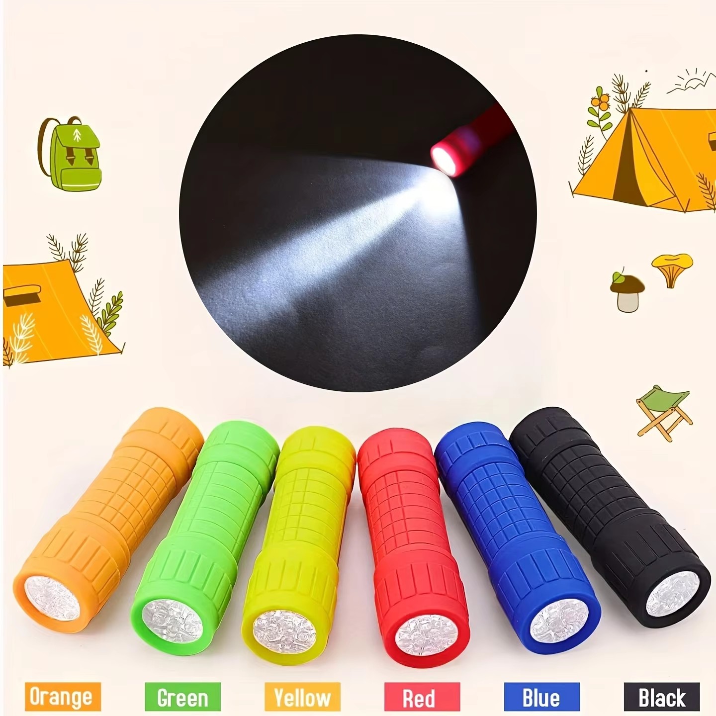 Mini Portable LED Flashlight N - Outdoor Lighting Diy avaliação e preço