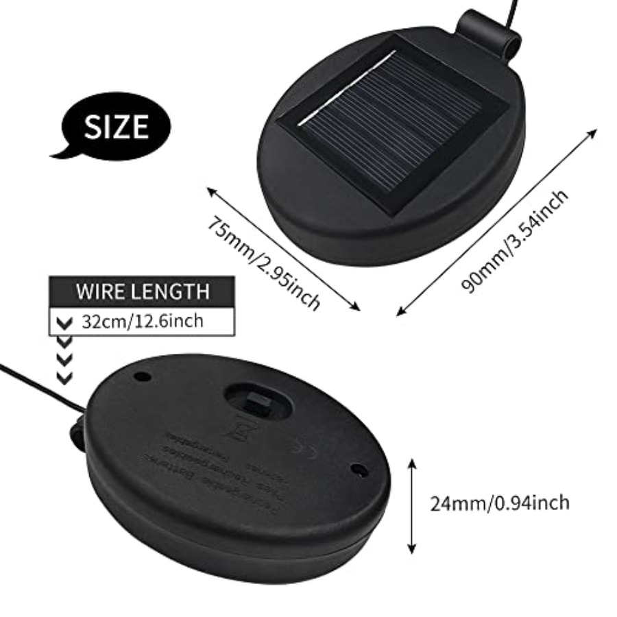 Solar Lantern Top LED Panel La - Outdoor Lighting Diy avaliação e preço
