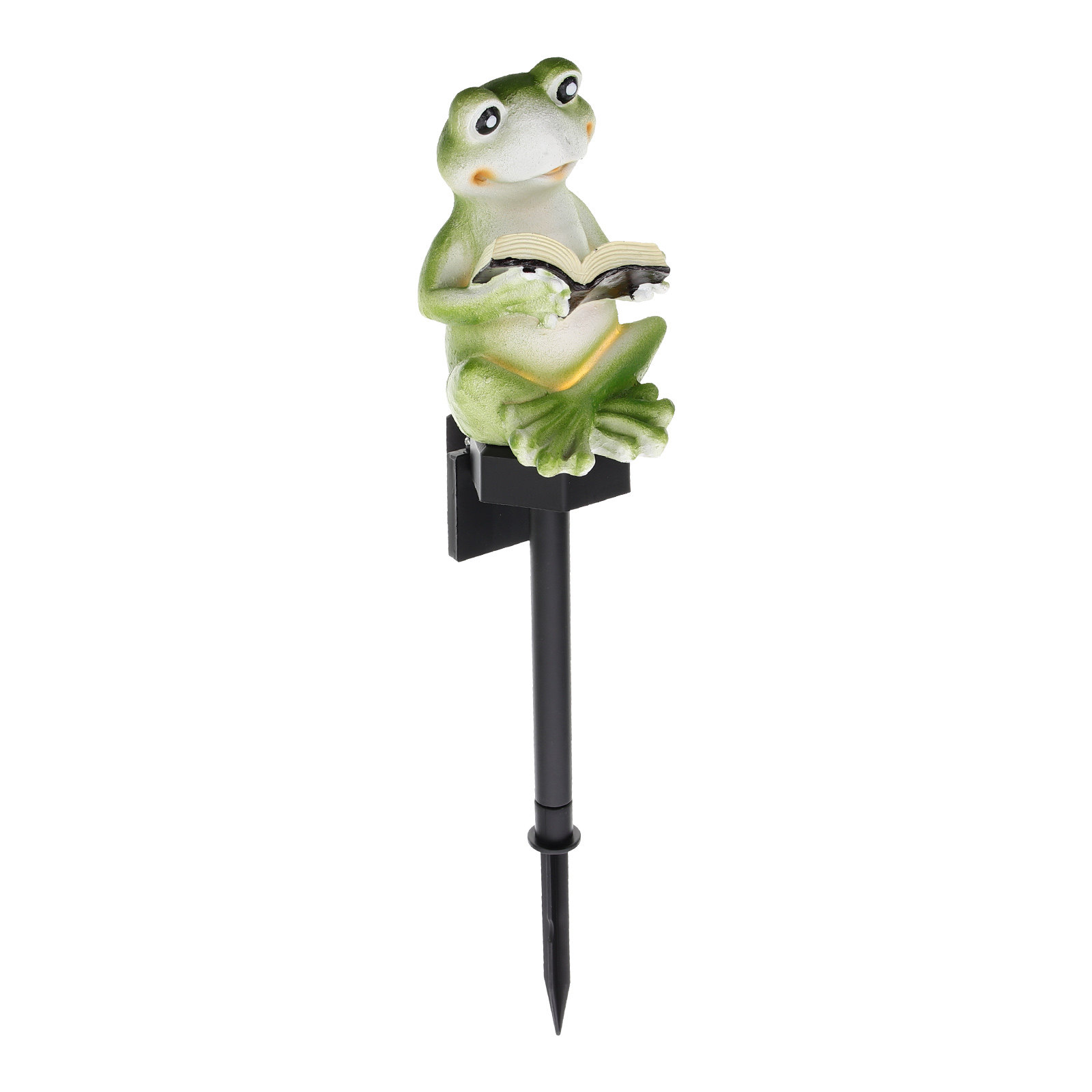 Solar Frog Lights Resin Garden - Outdoor Lighting Yard Stakes avaliação e preço