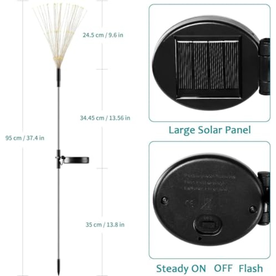 Solar Firework Lights, Lightin - Outdoor Lighting For Patio avaliação e preço