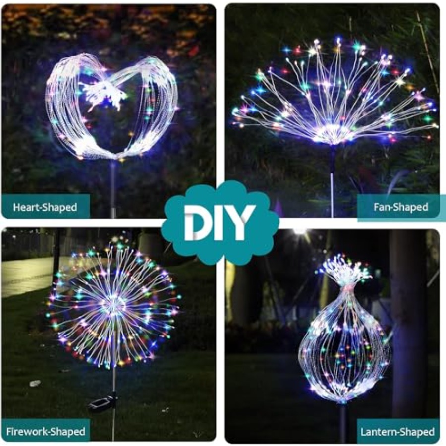 Solar Firework Lights, Lightin - Outdoor Lighting For Patio avaliação e preço