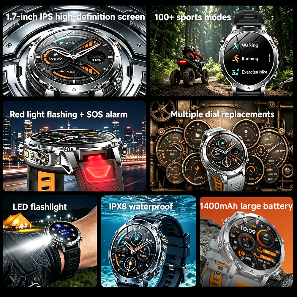 2026New Military Sports Smart  - Outdoor Lighting Japanese avaliação e preço
