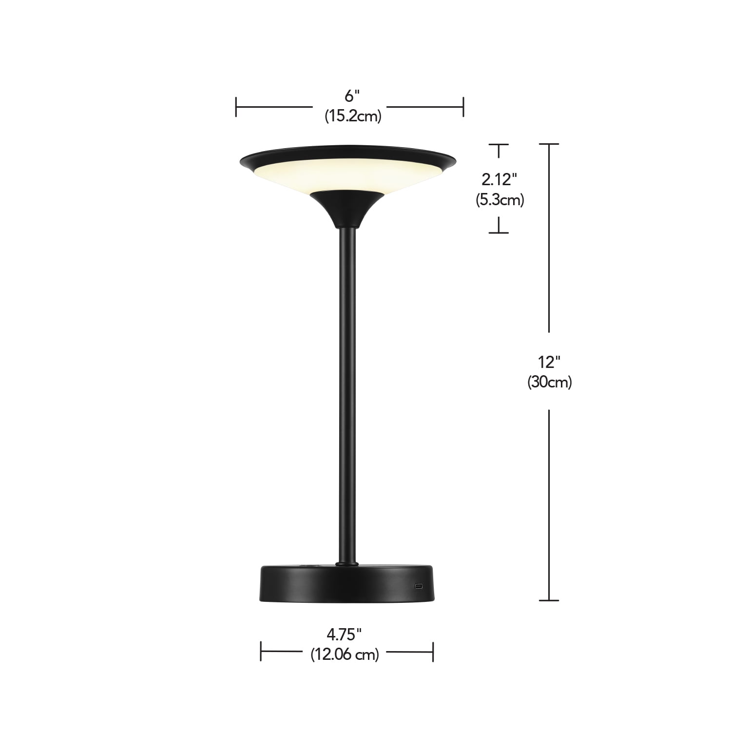 12 Inch Black 1.5W Integrated  - Outdoor Lighting Waterproof avaliação e preço